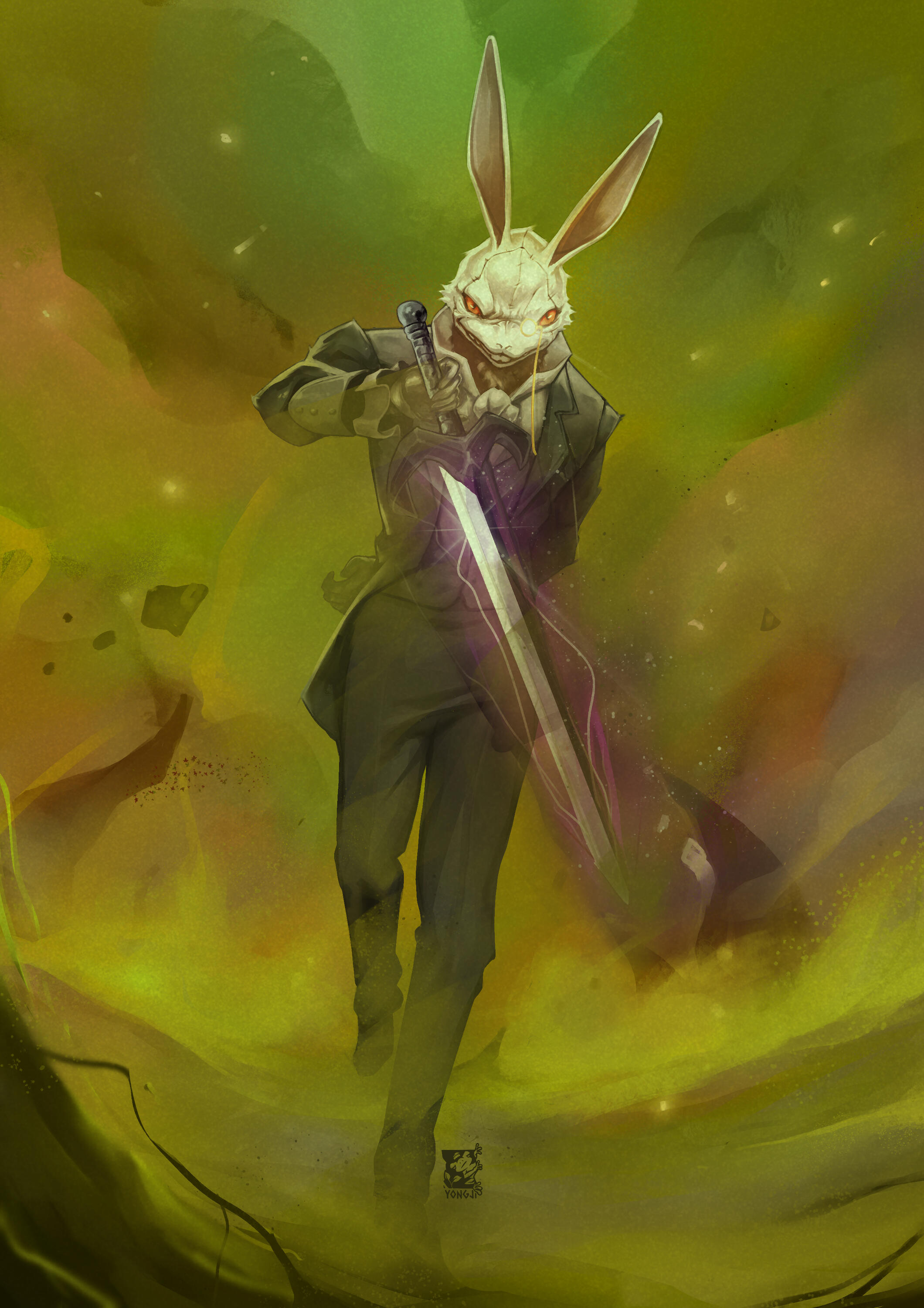 White rabbit White rabbit